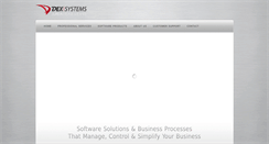 Desktop Screenshot of dexsystems.com
